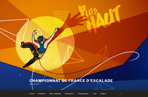 Coupes/Championnats du Monde/France d'Escalade